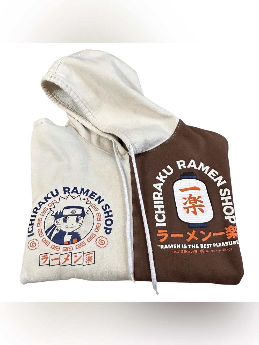 BoxLunch Naruto Shippuden Ichiraku Ramen Shop Hoodie XL Anime Pullover